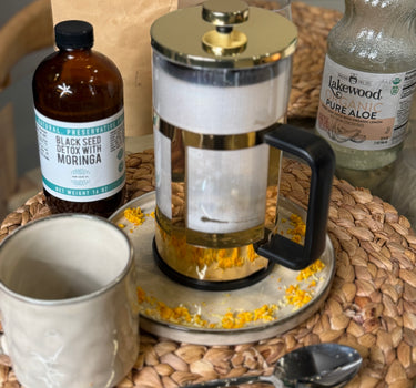 Blackseed Detox with Moringa - Herbal Bitters Tonic | Botanical Wellness Blend