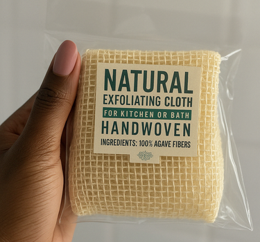 Natural Ayate Washcloth